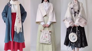 Modern Hanfu汉服 worldwide shipping New Arrival collection [TikTok China] traditional dress