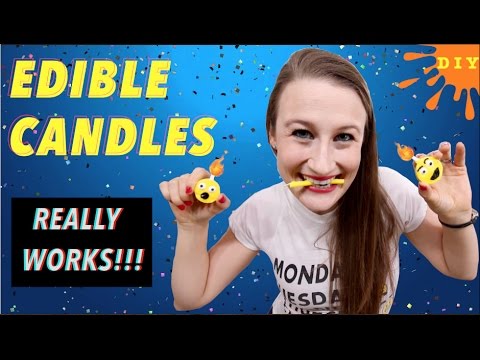 How To Make Edible Candles That Really Work! 