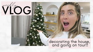 DECORATING FOR CHRISTMAS IN NOVEMBER! | Lauren Elizabeth VLOGS