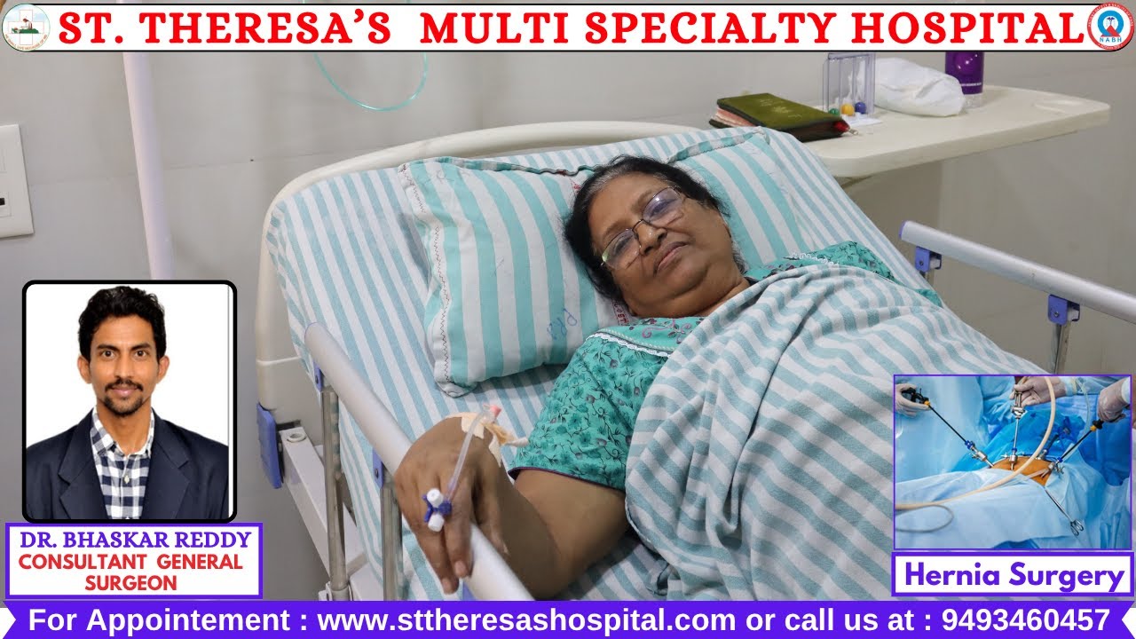 Hernia Patient Testimonial Video | Dr. Bhaskar Reddy, General Surgeon ...