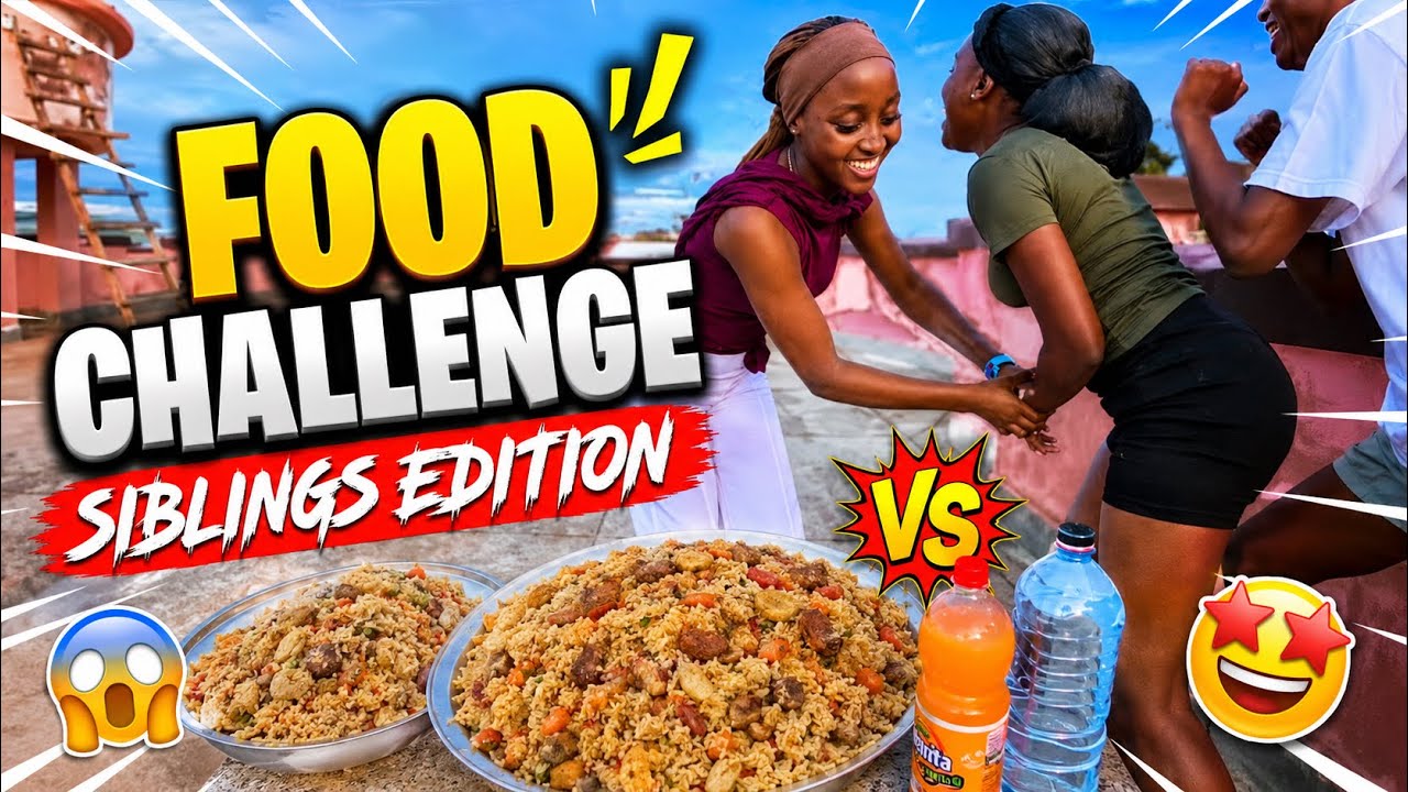 FOOD CHALLENGE SIBLINGS EDITION 🤣