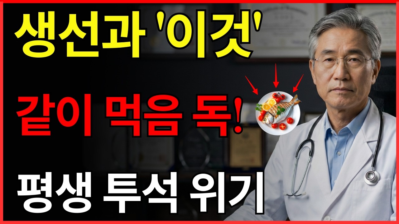 생선과 '이것' 같이 먹다간 신장 부전? 노년기 신장 건강 지키는 3대 슈퍼푸드