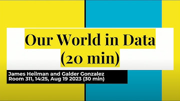 Integrating Our World in Data into MediaWiki | Wikimania