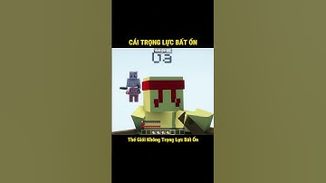 Máy Chủ Rơi Vào Thế Giới Không Trọng Lực ??! 🤣 - Tập 906 #shorts #minecraft