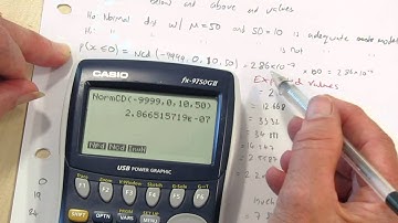 Example of Goodness of fit for Normal using GC