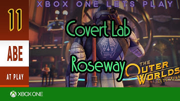 The Outer Worlds Xbox One Lets Play: Covert Lab | Roseway