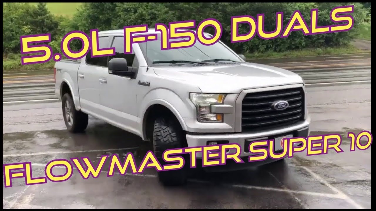 turbo vpn for pc 2015 Ford F-150 V8 5.0 DUAL EXHAUST w/ Flowmaster Super 10!!!