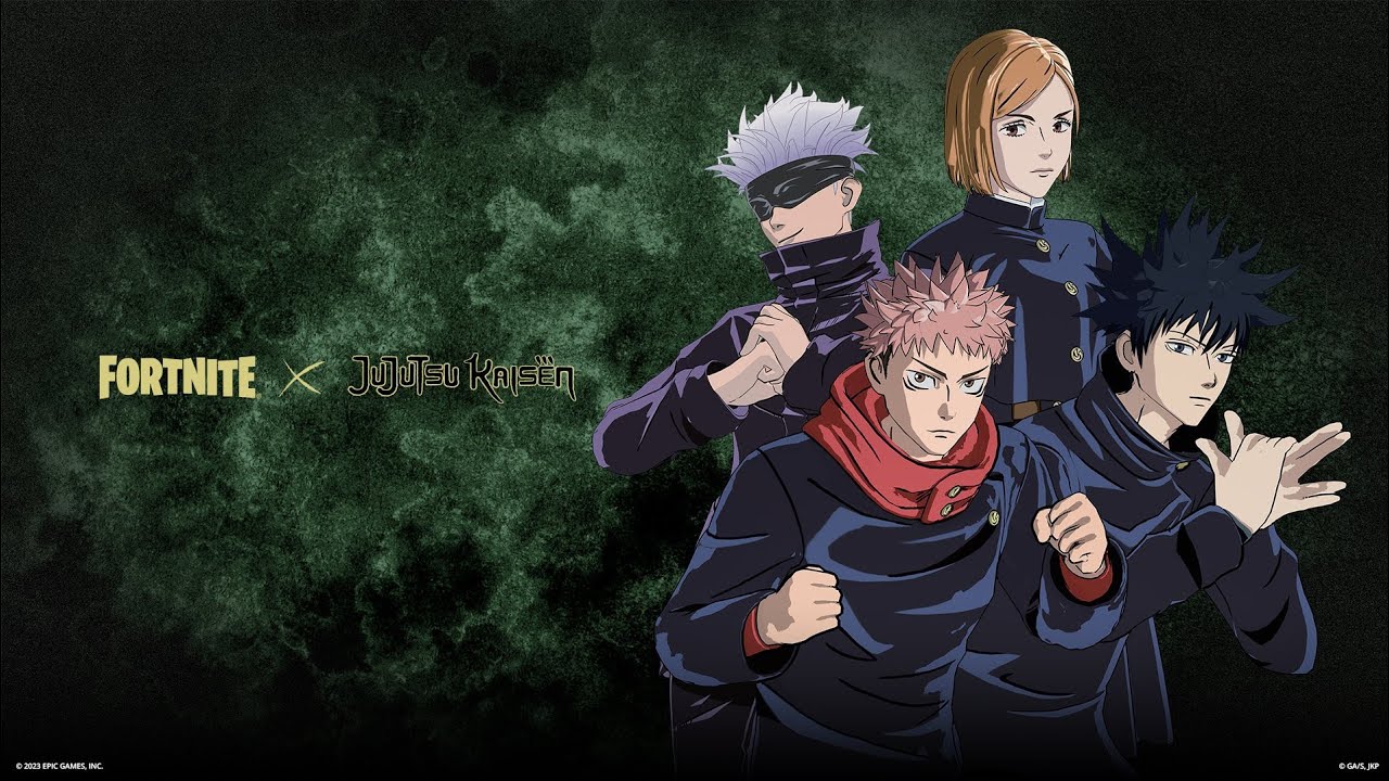 Fortnite item shop (jjk stuff) YouTube