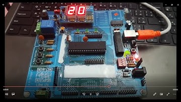 Tutorial AVR Driver  (atmega 32)  -  SEVEN segment part 3