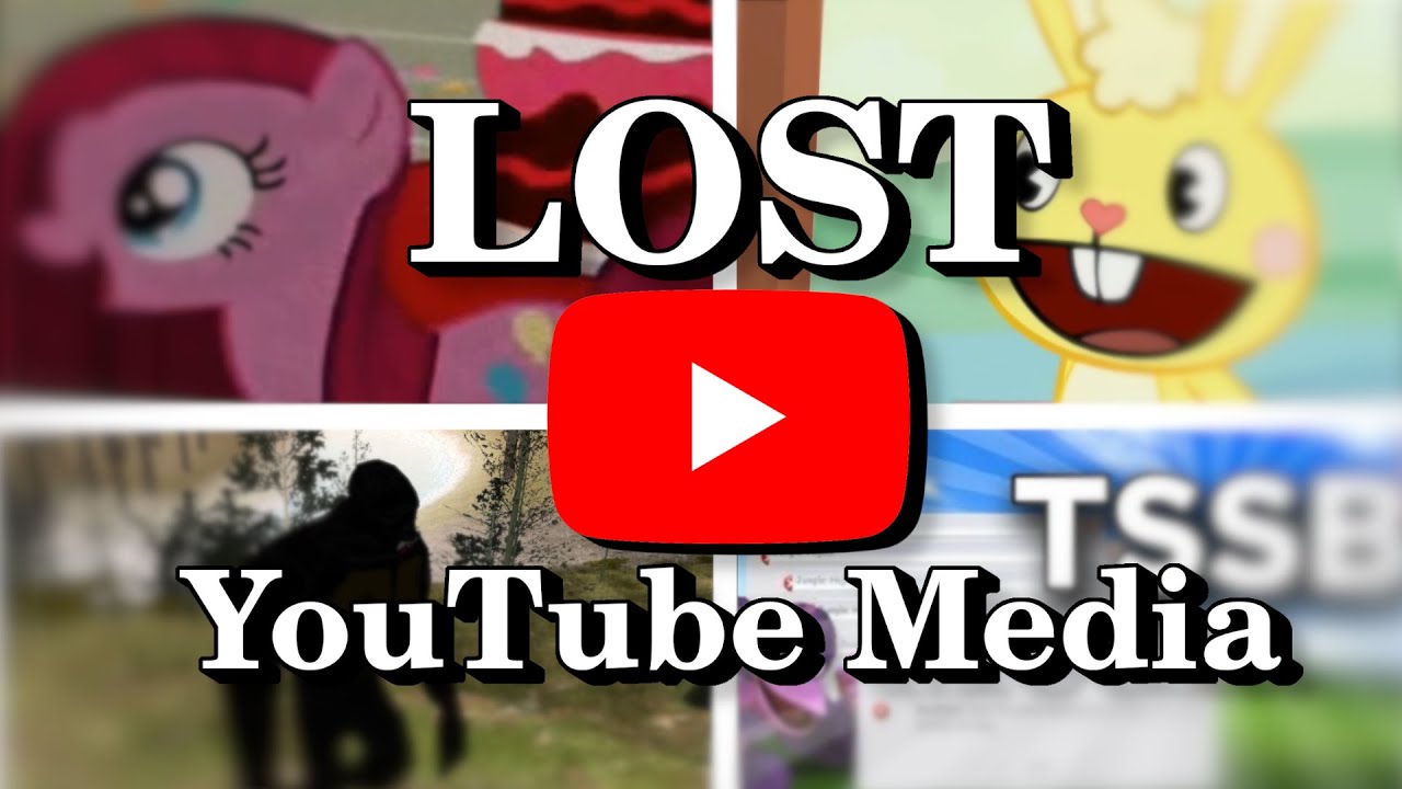 Потерянные медиа на YouTube