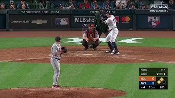 Aaron Judge 3-Run Homerun vs Astros | Yankees vs Astros Game 3 ALCS