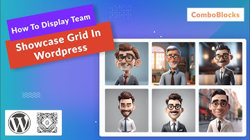 how to display team showcase grid in wordpress