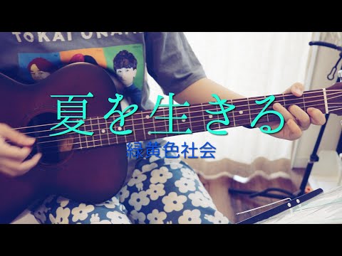主婦が緑黄色社会の「夏を生きる」をギター弾き語りしてみた！