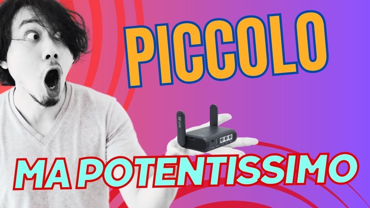 GL.iNet AXT1800 (Slate AX): il router da viaggio
