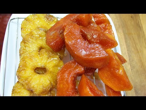Dulces Cristalizados | Papaya y Piña