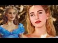 Lily James Cinderella Makeup Transformation Tutorial