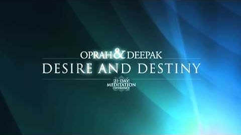 Oprah & Deepak