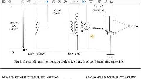 Measurement of Dielectric Strength of Solid Insulating Material IS 2584