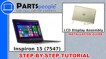 Dell Inspiron 15 (7547) LCD Display Assembly How-To Video Tutorial