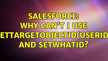 Salesforce: WHY Can