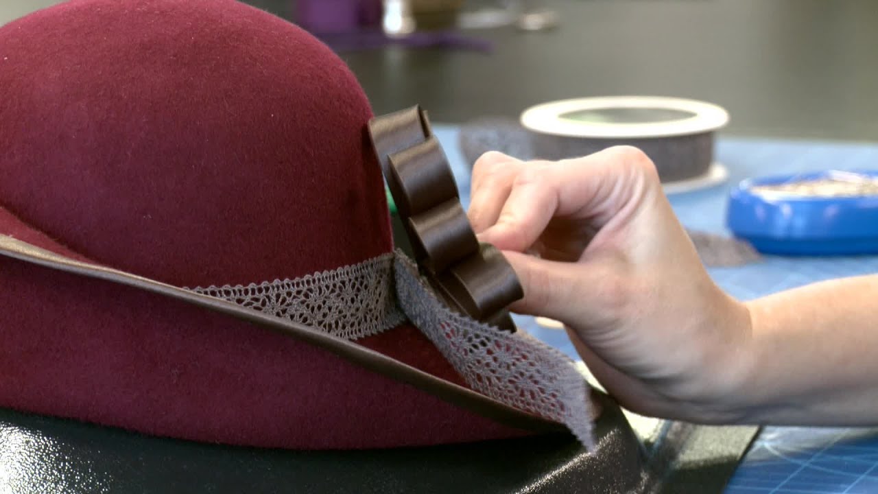 Confectionner soi-même son chapeau: c'est tendance! - YouTube