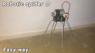 How To Make Robot Spider Self Moving - Very Easy | EngineeringThis