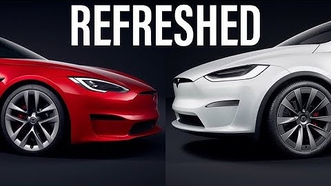 Tesla Model S and Model X Refresh vs Old Models Comparison