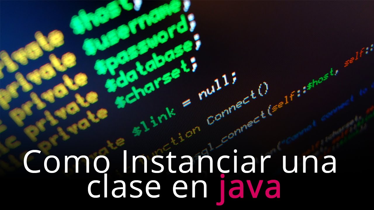 Como Instanciar una clase en java YouTube Como Instanciar una clase en java YouTube