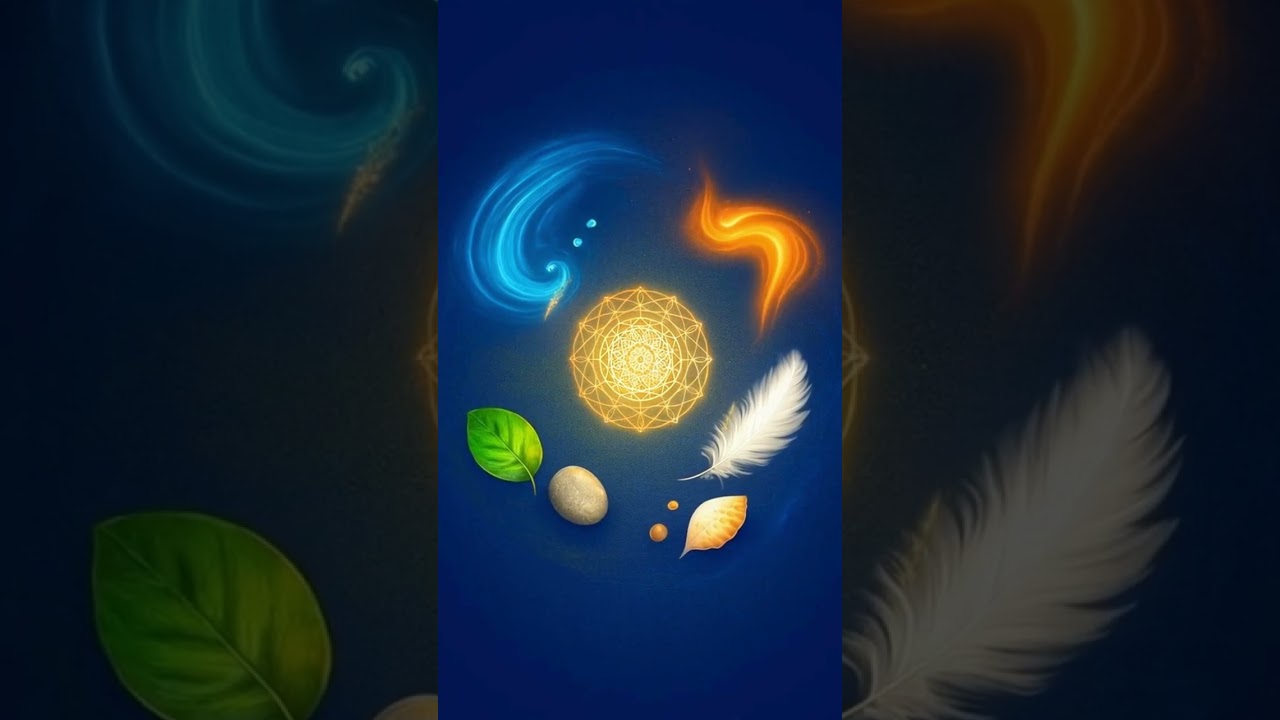 What if your altar was a reflection of the Earth itself? 🌿🔥💧🌬