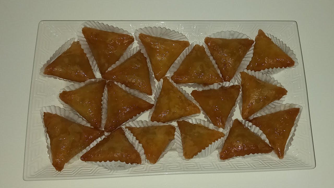 Briwat met amandelen#marokaanse_ koekjes#honing_koekjes#lekkere_koekjes#zelfgemaakte_koekjes