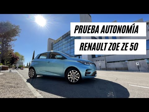 Renault ZOE ZE50 ¿Cuánto consume a 120 km/h en Autopista? | Driving at 75 MPH over 62 Miles