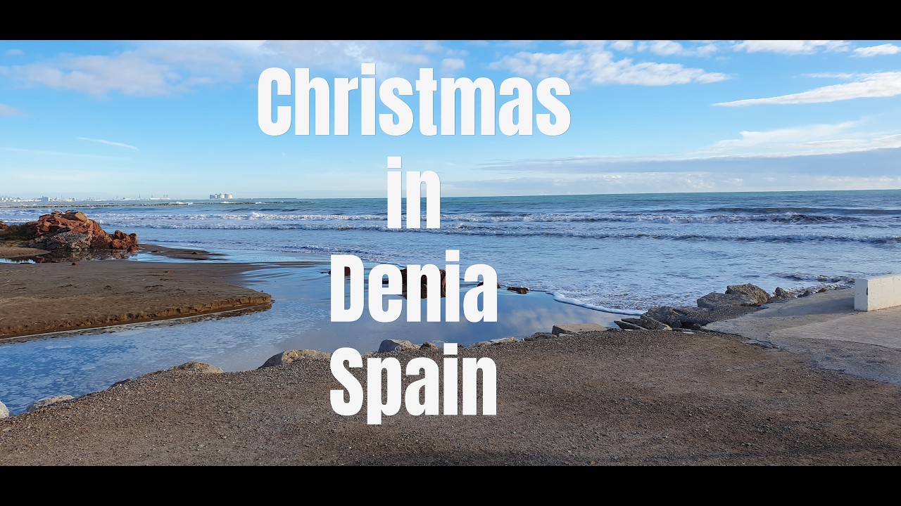 Christmas in Spain at a little park up in EL PUIG , Denia