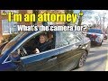 First Amendment AUDIT 5: POLICE traffic stop an attorney and the boys at the station