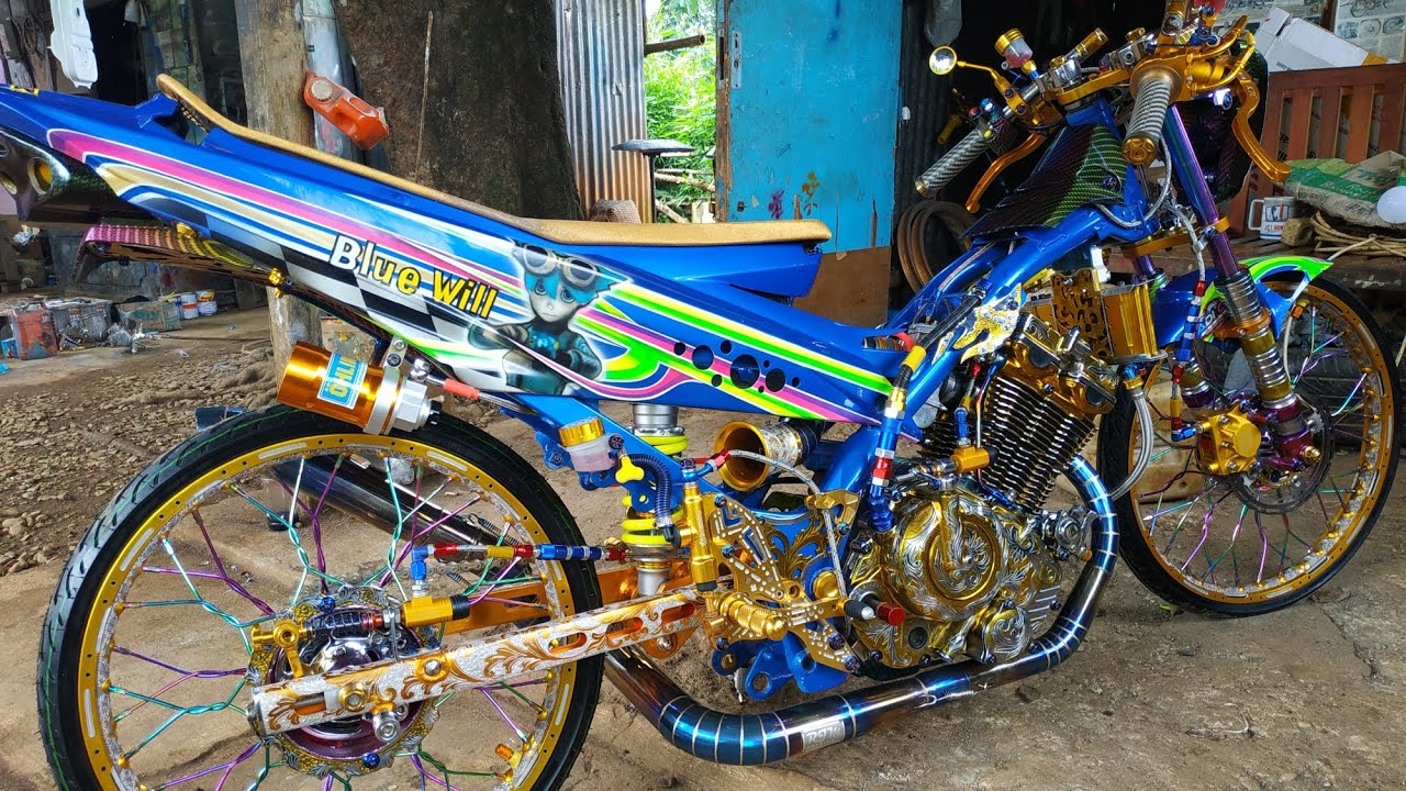 Modifikasi Satria Fu 150 Street Racing Pro Dozox Airbrush Jepara YouTube