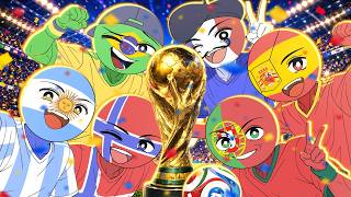 WORLD CUP COUNTRYHUMANS ⚽ (COMPILATION)