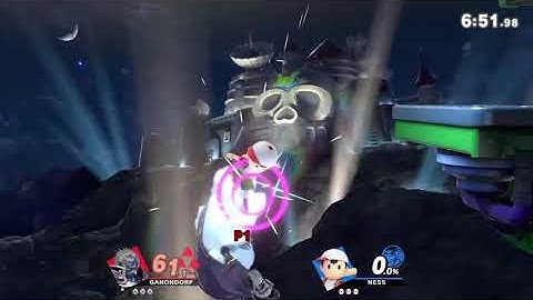 Ness Double Jump Cancel Combo #17