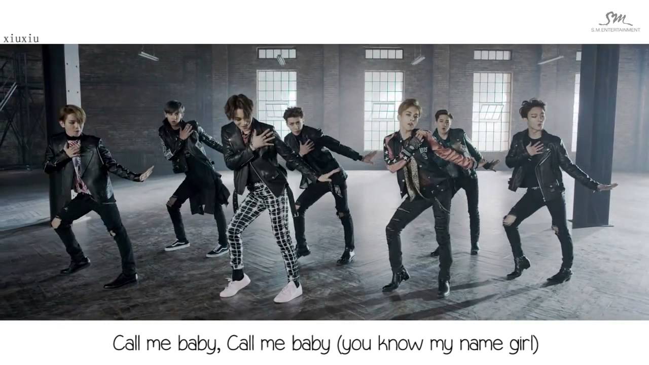 EXO CALL ME BABY (ROMANIZED LYRICS) YouTube
