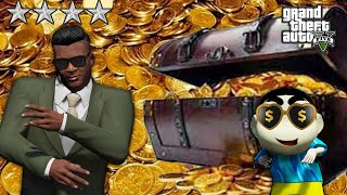 GTA 5: Shinchan Found Treasure Full of Gold and brought luxury mansion,Poor vs Billionaire