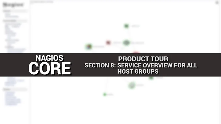 Get Service Overview details for All Host Groups in Nagios Core (Tour Part 8)