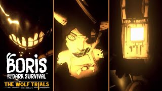 Boris and the Dark Survival - New Jumpscares / Alice & Projectionist Level (The Wolf Trials update)