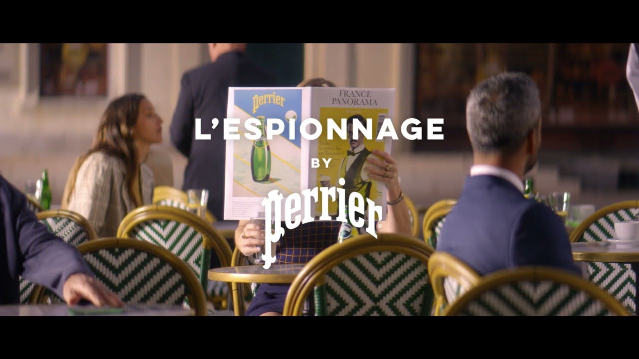 PERRIER – L’Espionnage - Gezien op het terras – 6’’ – NL
