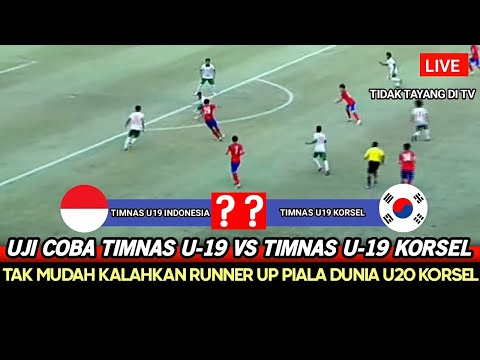 Hasil timnas Indonesia vs Korea Selatan U-19!!! Ada progess yang cukup baik!!!