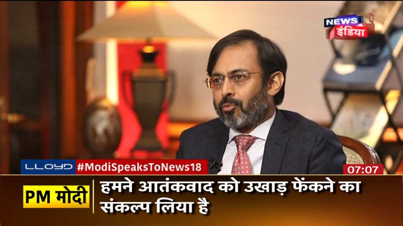 PM Narendra Modi's Biggest Interview to News18 EXCLUSIVE | PM Modi ...