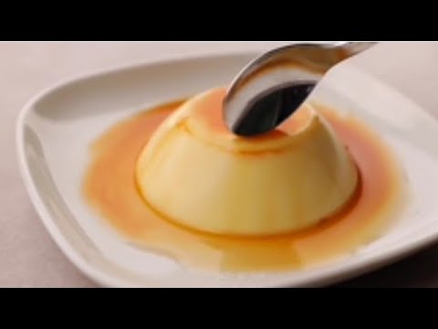 طريقه عمل كريم كراميل بلبن البودرة