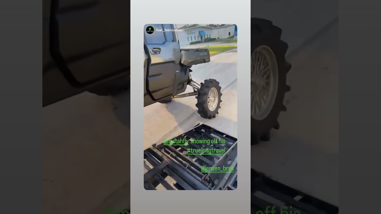 FUEL FAB BUILT LONG TRAVEL CAN-AM ON ORI STRUTS
