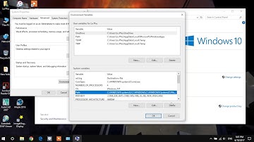 Đặt biến môi trường cho Windows