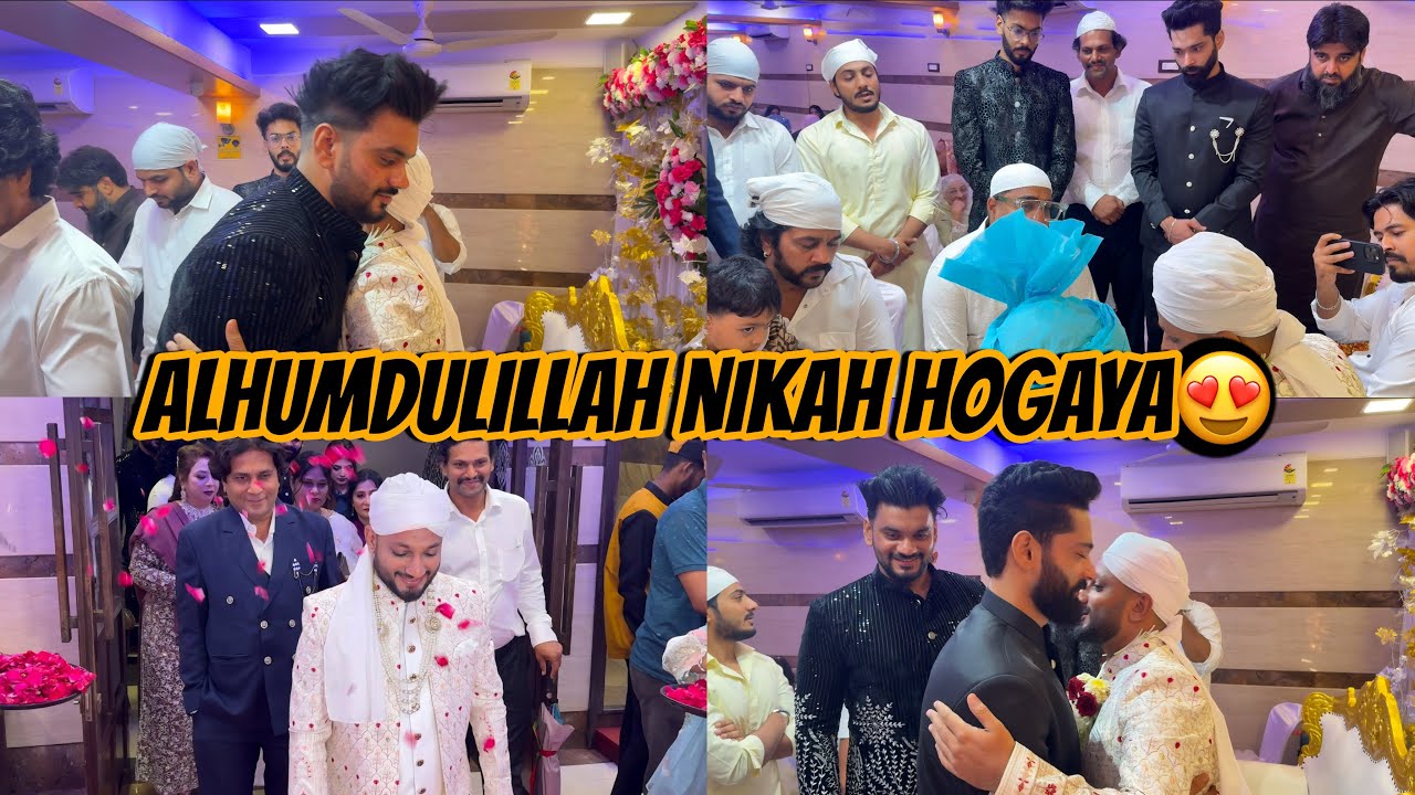 Alhumdulillah Nikah Hogaya😍| Dulhan Ki Mummy Rone Lage😭| Zeeshan & Abresh 