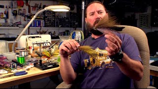 Fly Tying Brown Trout Flies | Articulated Single Hook | In The Spread Fishing