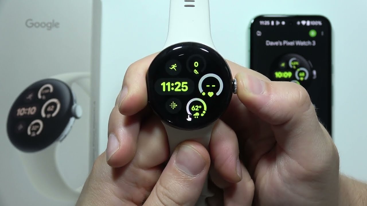 Google Pixel Watch 3: Lock Touch Screen (Turn On Touch Lock)