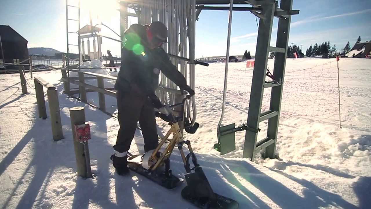 Tutorat centsixsnowscoot, vidéo d'initiation au snowscoot